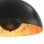 VidaXL Confezione da 2 Lampade a Sospensione Emisferiche E27 40 cm Nero/Oro