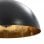VidaXL Pack de 2 Lampes à Suspension Semi-sphérique E27 50cm Noir/Or