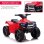 HomCom Quad Eléctrico 6V Rojo