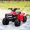 HomCom Quad Eléctrico 6V Rojo