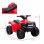 HomCom Quad Eléctrico 6V Rojo
