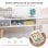 Homcom Mesa de Escritorio Infantil 100x48x76.5cm Tricolor
