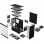 Fractal Design Define 7 Compact USB 3.1 Cristal Templado Negra