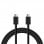 Ksix Cable de Datos USB-C 1m Negro