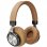 Mobile Tech Auriculares Retro Estéreo Inalámbricos Marrones