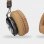 Mobile Tech Auriculares Retro Estéreo Inalámbricos Marrones