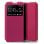 Étui à rabat rose uni cool pour Xiaomi Redmi Note 10 5G / Pocophone M3 Pro 5G