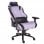 Sedia da gaming Newskill Neith Zephyr in tessuto traspirante Nero/Viola