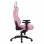 Sedia da gaming Newskill Osiris Zephyr in tessuto traspirante bianco/rosa