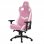 Sedia da gaming Newskill Osiris Zephyr in tessuto traspirante bianco/rosa