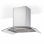 Cata Gamma 90 Campana de Isla 90cm Cristal/Inox