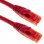 BeMatik Cable de Red UTP RJ45 Cat.6A 50cm Rojo