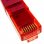 BeMatik Cable de Red UTP RJ45 Cat.6A 50cm Rojo