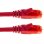 BeMatik Cable de Red UTP RJ45 Cat.6A 50cm Rojo