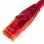 BeMatik Cable de Red UTP RJ45 Cat.6A 50cm Rojo
