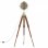 VidaXL Lampadaire avec Trépied 165cm Or