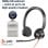 Kit Plantronics Cuffie Poly Studio P5 Blackwire 3325 + Webcam 1080P