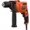 Black & Decker BEH200-QS Taladro Percutor 500W
