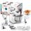 Bosch Serie 2 MUMS2EW40 Küchenmaschine 700 W 3,8 l Weiß