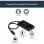 StarTech.com Hub USB-C à 3 ports avec Gigabit Ethernet - USB-C vers 3x USB-A - USB 3.0 - 5Gbps - Adaptateur d'alimentation inclus