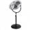Jata Ventilador de Pie Industrial 120W Negro