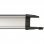 Brennenstuhl Premium-Alu-Line Regleta de Enchufes con 6 Tomas de Corriente 3m Plateado/Negro