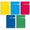 Pack 5 Cuadernos Pacsa Plastipac Multicolor Din A4 80 Hojas