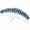Draper Tools Set de Destornilladores 19 Unidades Azul