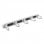 Lanberg Panel Organizador de Cables para Rack 19" 1U Gris