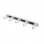 Lanberg Panel Organizador de Cables para Rack 19" 1U Gris