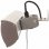 Sunred Vigo Estufa de Pared 1500W Plata