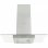 VidaXL Campana Decorativa 90cm D Acero Inoxidable/Cristal Templado