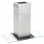 VidaXL Campana Decorativa 90cm D Acero Inoxidable/Cristal Templado