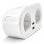 Garza Smarthome Enchufe Inteligente WiFi 2 Tomas + 2 Puertos USB