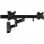 StarTech.com ARMDUALWALL Flachbildschirm-Tischhalterung 61 cm (24") Wand Schwarz