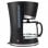 TM Electron Filterkaffeemaschine, 10 Tassen, 800 W, Schwarz