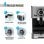 TM Electron Cafetera Espresso 15 Bares Inox