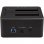 StarTech.com SDOCK2U33V Speicherlaufwerk-Docking-Station USB 3.2 Gen 1 (3.1 Gen 1) Type-B Schwarz