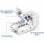 Trendnet TC-K50C6 Pack 50 Módulos Keystone Cat. 5/5e/6 Blancos