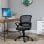 Vinsetto Silla de Oficina Malla Negro