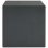 VidaXL Caja Fuerte Mecánica de Acero 23x17x17 cm Gris Oscuro