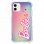 Funda Oficial de Mattel Barbie Logo Estrellas Brillo Láser para iPhone 11