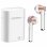 Akashi Altpnkearb Auriculares Bluetooth Blanco/Rosa