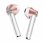 Akashi Altpnkearb Auriculares Bluetooth Blanco/Rosa