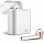 Akashi Altpnkearb Auriculares Bluetooth Blanco/Rosa