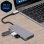 Akashi ALTHUB7IN1TC Hub USB-C a USB-C/HDMI/USB 3.0/SD/MicroSD