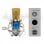 Audibax Berlin 1800 Gold Pack Micrófono Estudio Gran Diafragma