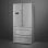 Smeg FQ55FXDF Frigorífico Americano F Acero Inoxidable