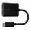 Belkin Adaptador USB-C a 2xUSB-C Negro