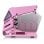 Thermaltake AH T200 Cristal Templado USB 3.0 Rosa